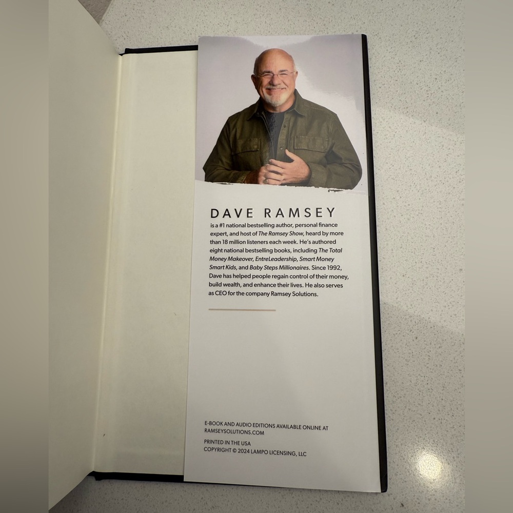 Dave Ramsey Book 'Build a Business You Love' - Picture 5 of 7